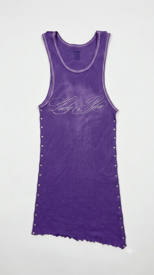 Lucky You Tank “Purple Haze”